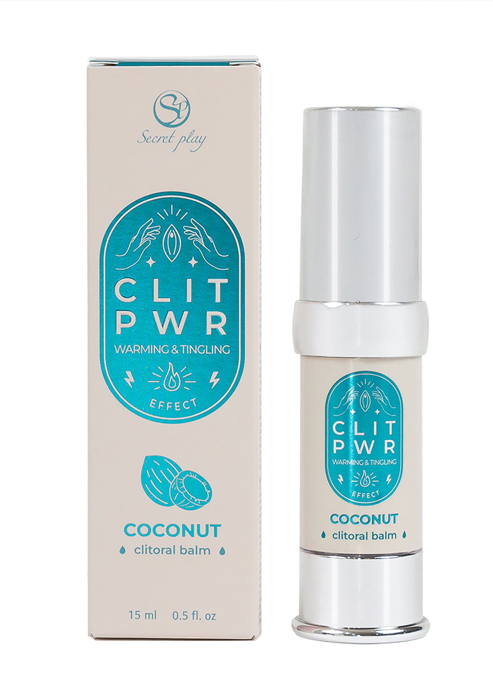 Clitorisbalsem Secret Play Clit Pwr 15ml - Coconut