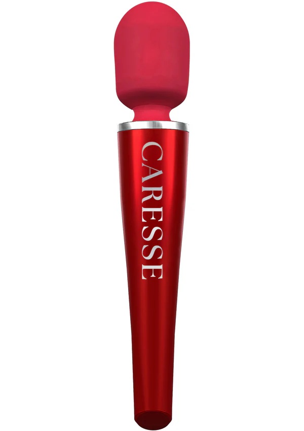 Pro Wand Vibrator CARESSE - Rood