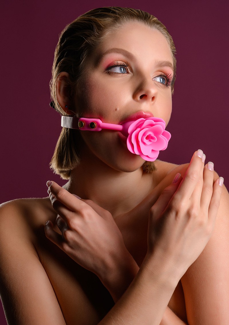 Taboom Malibu Rose Ball Gag - Roze