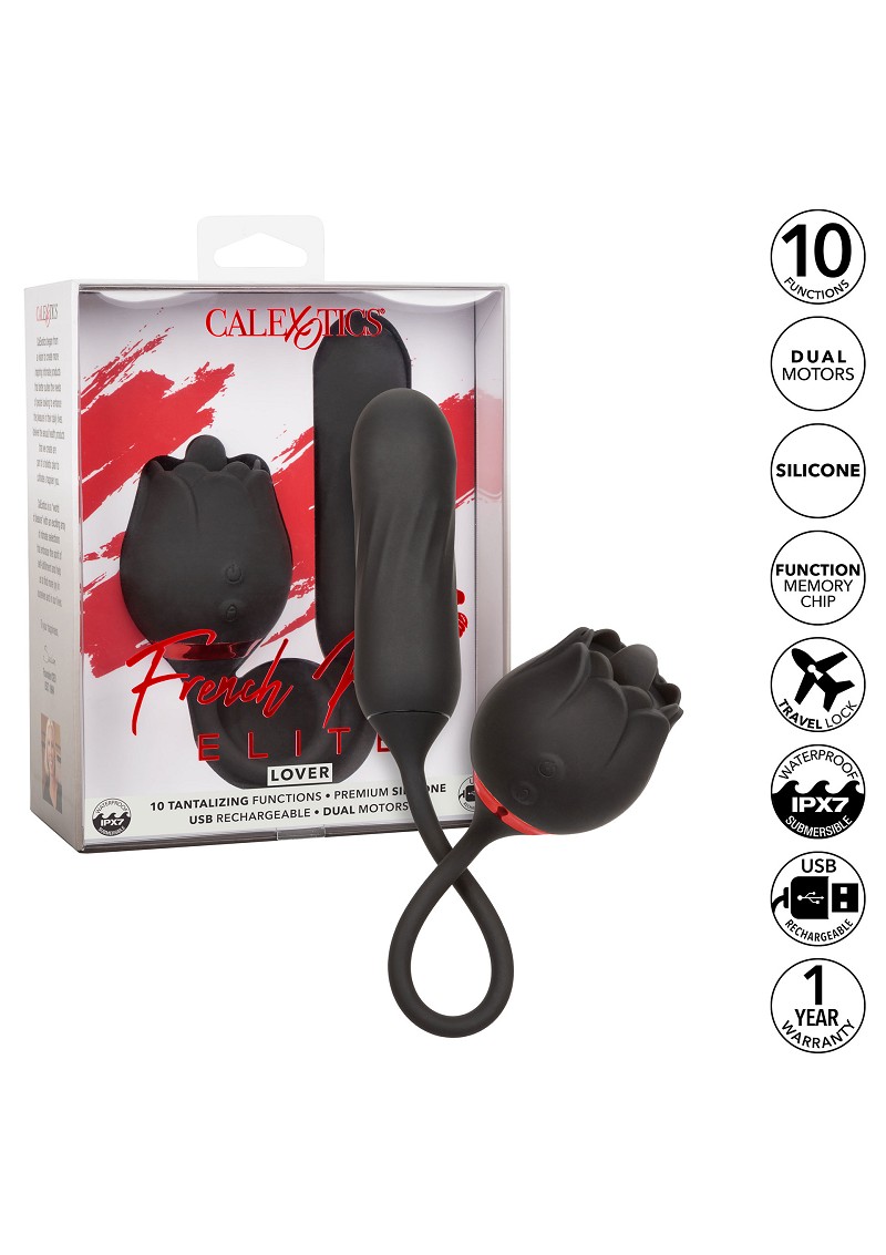 Vibrator French Kiss Elite Lover