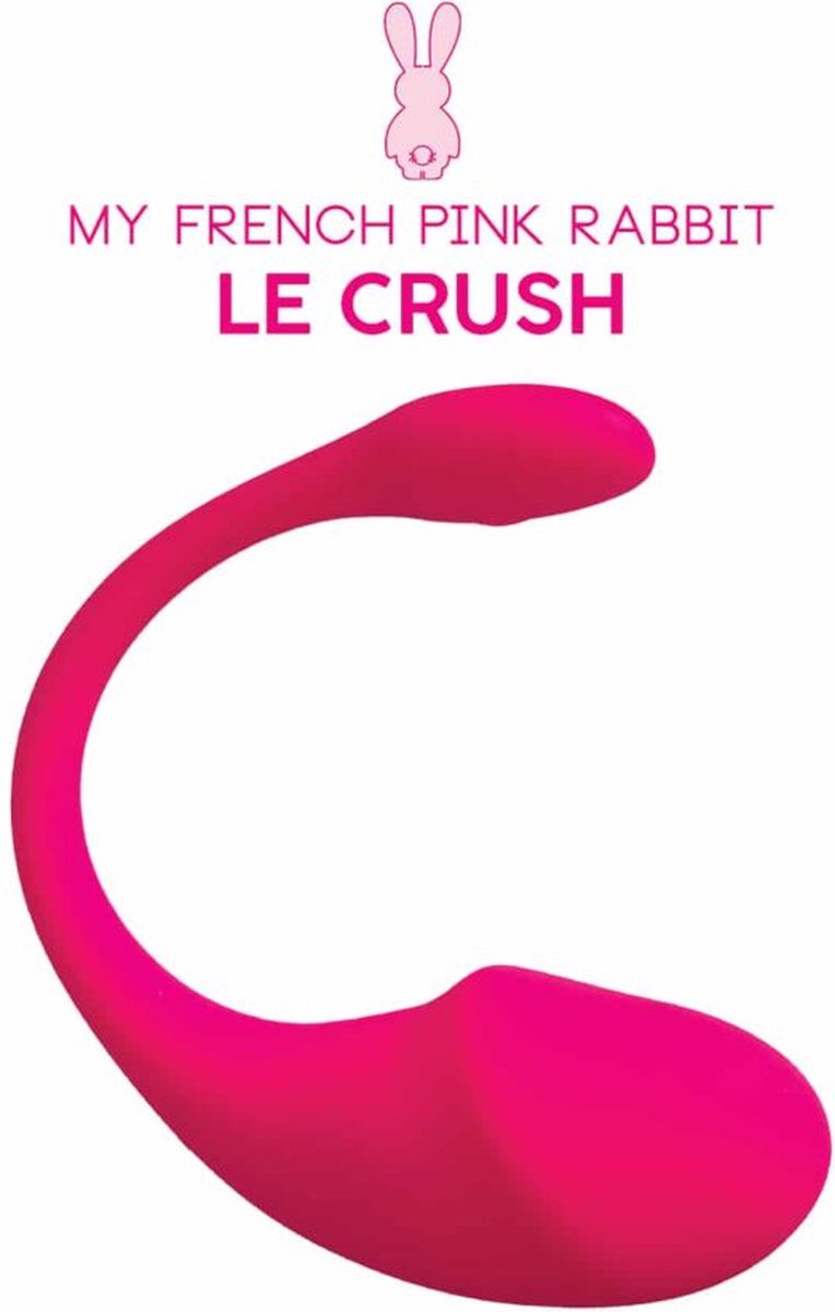 Vibrerend Eitje Clara Morgane Le Crush - Fuchsia