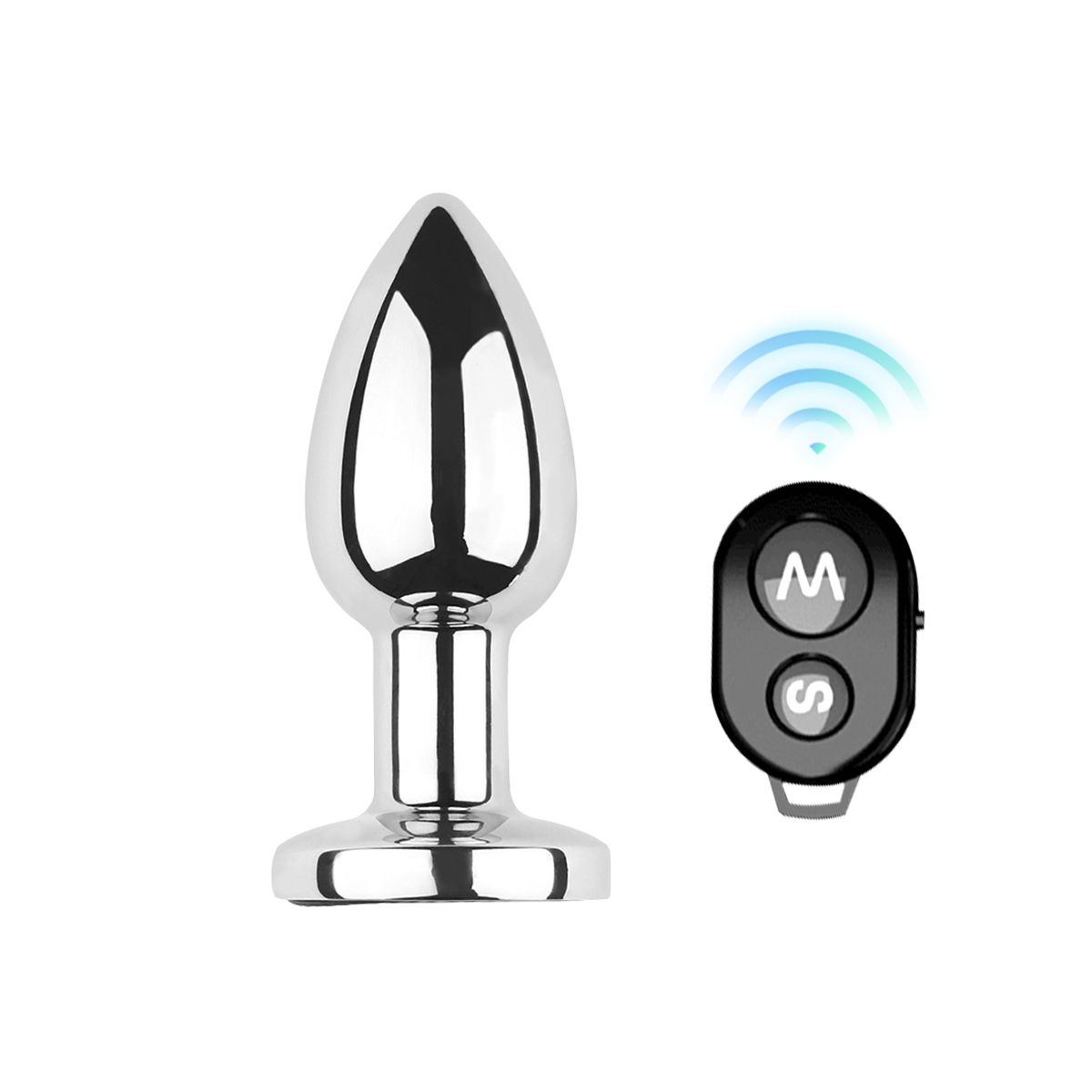 Vibrerende Buttplug Aluminum Medium