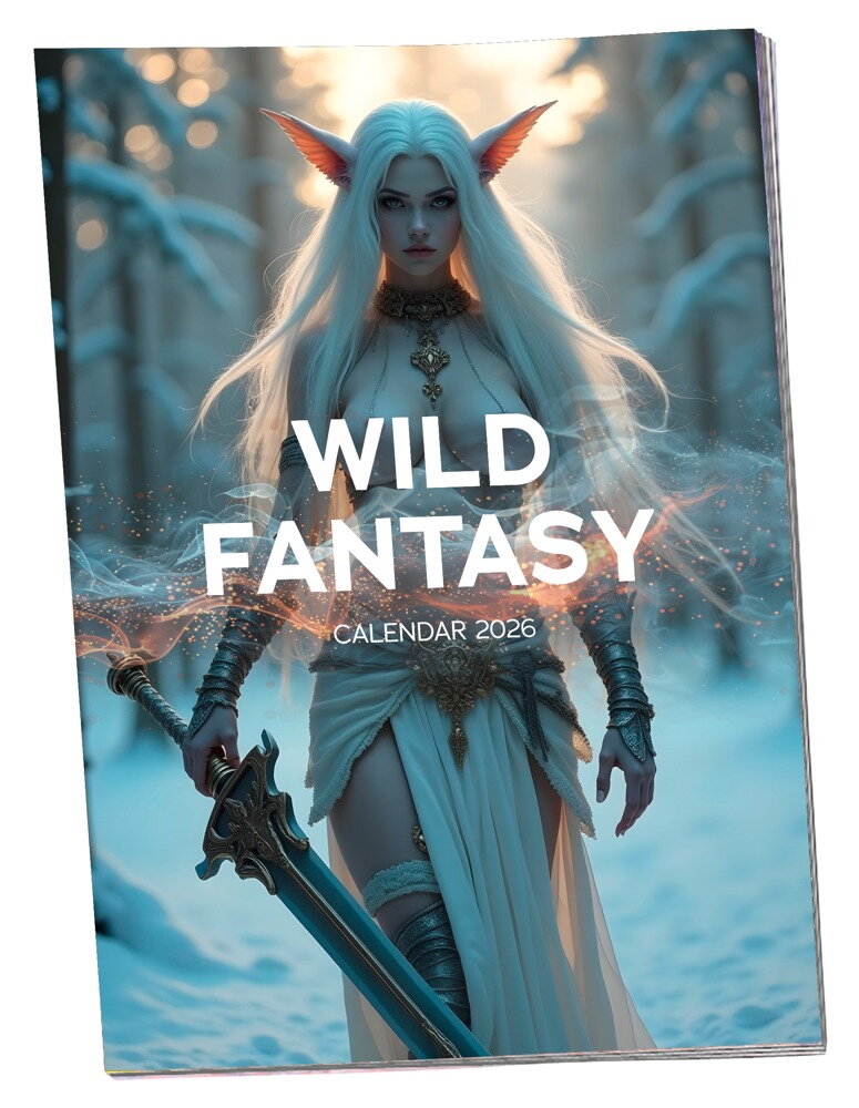 Pin-Up Kalender Wild Fantasy 2026