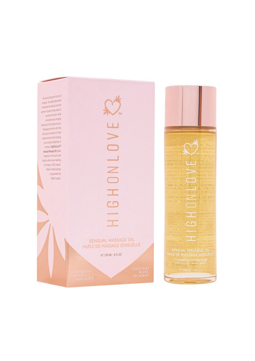 HighOnLove - Massage Oil 120ml White Chocolate