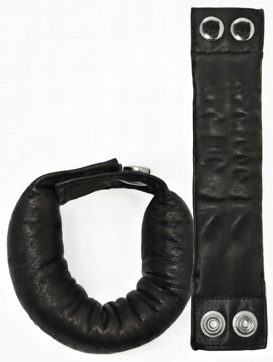 Verzwaarde Cock- en Ball Strap - 225 gram