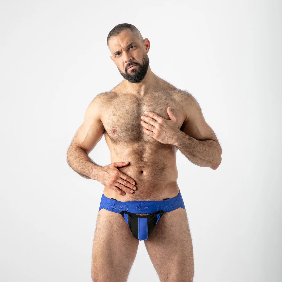 Locker Gear Open Access Jockstrap - Blauw