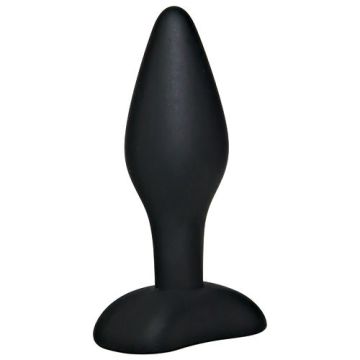 Zwarte Siliconen ButtPlug