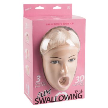 Opblaaspop Cum Swallowing Tessa