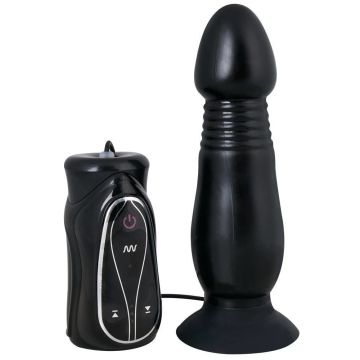 Buttplug met stootfunctie