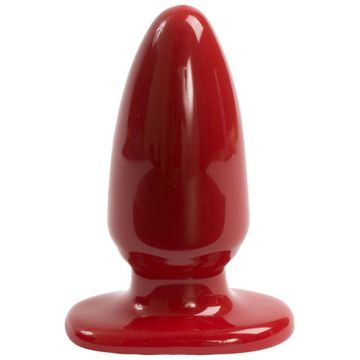 Rode butt plug - Groot