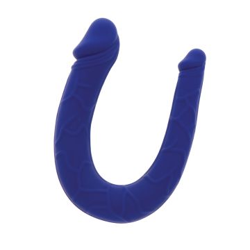 Realistische Dubbele Mini Dildo Blauw