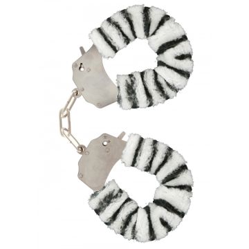 Pluche Handboeien - Zebra