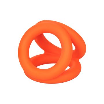 Cockring Alpha Tri-Ring - Oranje