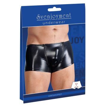 Wetlook Heren Boxer Met Rits