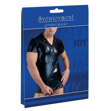 Heren Wetlook Shirt