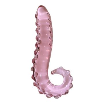 Roze Glazen Dildo Icicles No 24