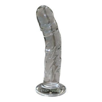 Realistische glazen dildo Icicles No 62