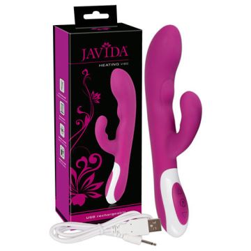 Paarse Vibrator met Opwarmfunctie