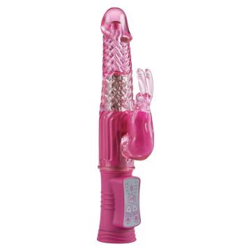 Bunny Vibrator met Beads - Roze