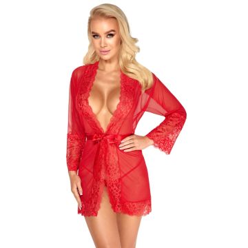 Kissable Korte Kimono - Rood