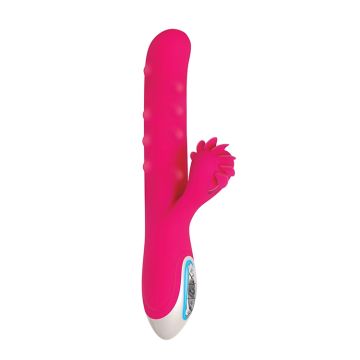 A&amp;E Eves OPlaadbare Rabbit Vibrator - Love Spun