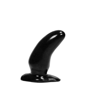 Zwarte Kromme Anaal Dildo 13 cm