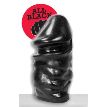 All Black Samuel Dildo - 32 cm