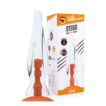 Anaal Dildo Stego Clear - Dinoo Primal