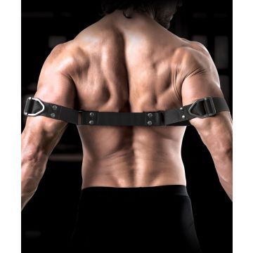 Verstelbare Nylon Biceps Binders - Zwart