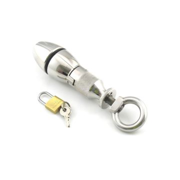 Ass Lock chastity anaal plug 11 x 6 cm