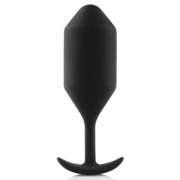 B-Vibe Snug Plug 4 Zwart