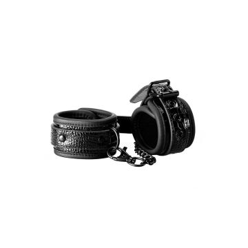 Blaze Handboeien Croco - Zwart
