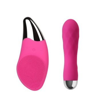 Bullet Vibrator met Gezichtsstimulator Heyplus (OP=OP)