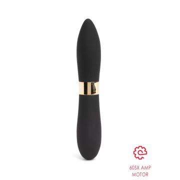 Krachtige Bullet Vibrator Bullets Deux Double-Ended - Zwart