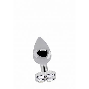 Buttplug met Klavertje Vier Diamant - S