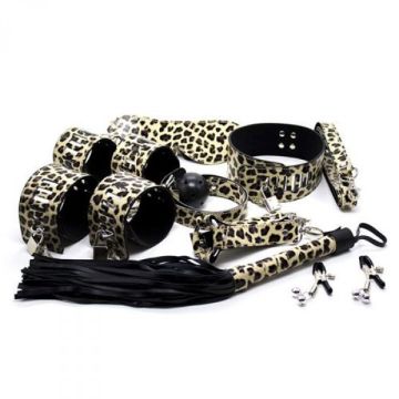 Complete Bondage Kit - Leopard