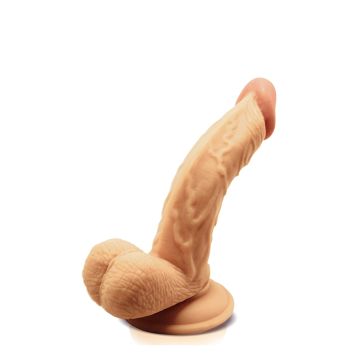 Dildo met Ballen en Zuignap