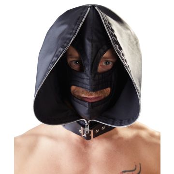 Dubbele Hoofdmasker Met Halsband En D-Ringen