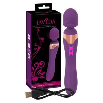 Dubbele Massage Wand Javida - Paars