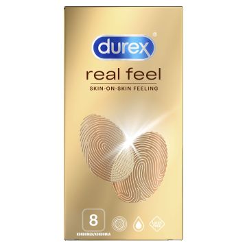 Durex Real Feel Condooms - 8 Stuks