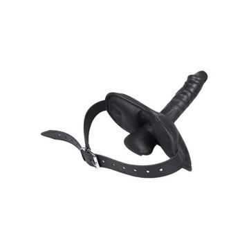 Ball gag masker met Dildo