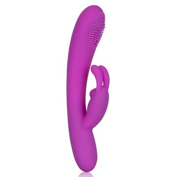 Embrace Massaging Rabbit Vibrator - Paars