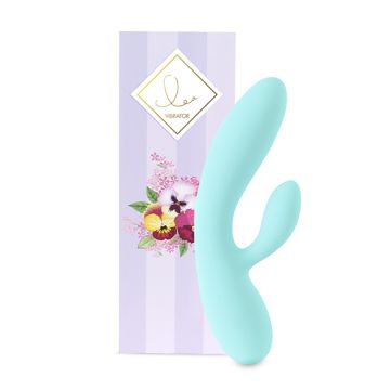 FeelzToys - Lea Rabbit Vibrator Blauw