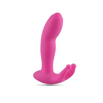 G-spot Vibrator met Clitoris Stimulatie - Roze