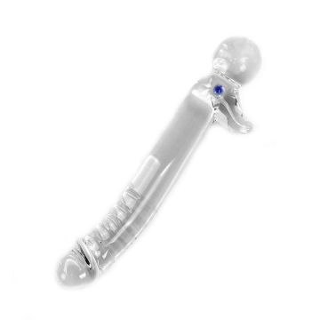 Glazen Dildo Clear with Duck Head