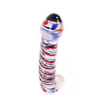 Glazen Dildo Color Swirl