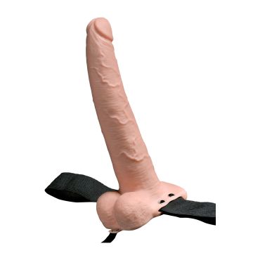 Holle Vibrerende Strap-on - 25.4 cm