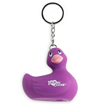 I Rub My Duckie Sleutelhanger - Paars