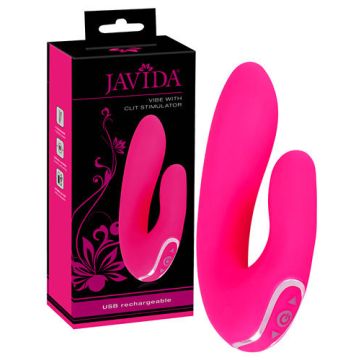 Javida Luxe Rabbit Vibrator - Roze