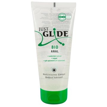 Just Glide Bio Waterbasis Anaal Glijmiddel - 200ml